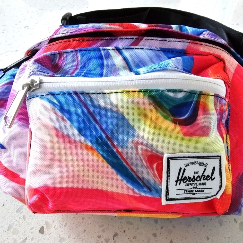 New Hershel Seventeen Hip Bag - Paint Pour Multiple - Picture 6 of 6